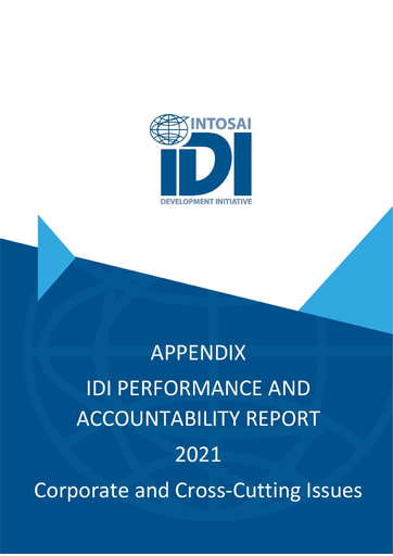 IDI PAR 2020 Appendix: Corporate & Cross Cutting Issues