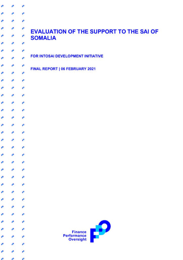 Evaluation of Support to SAI Somalia, 6 Feb 2021