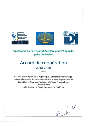 Signed Cooperation Agreement RDC