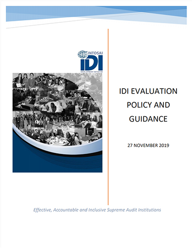 IDI Evaluation Policy and Guidance